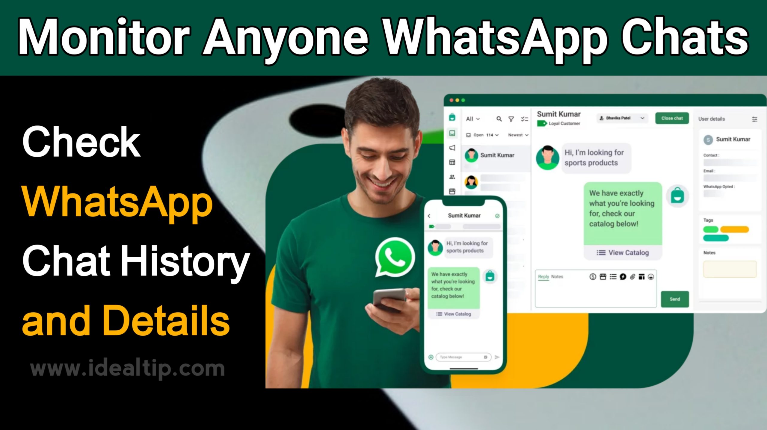 How to check WhatsApp chat history and details Just One Click