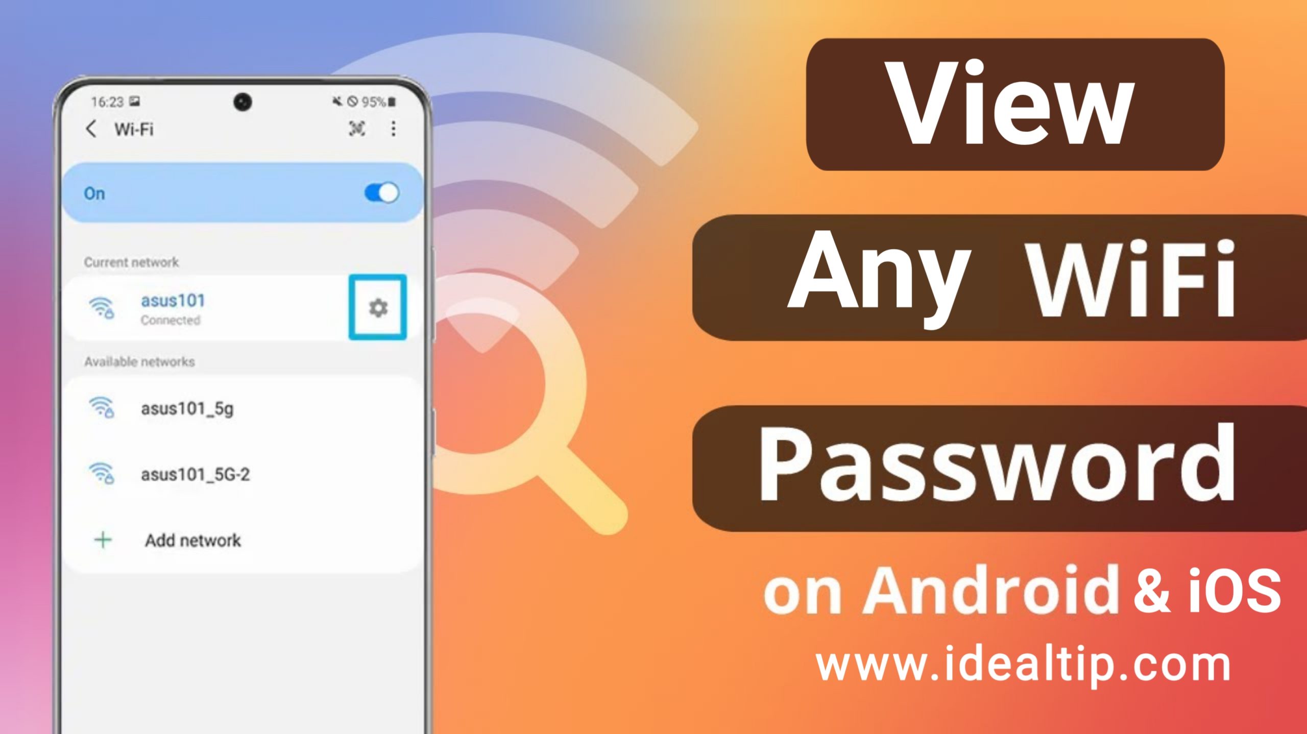 Connect Any Wi-Fi without a Password