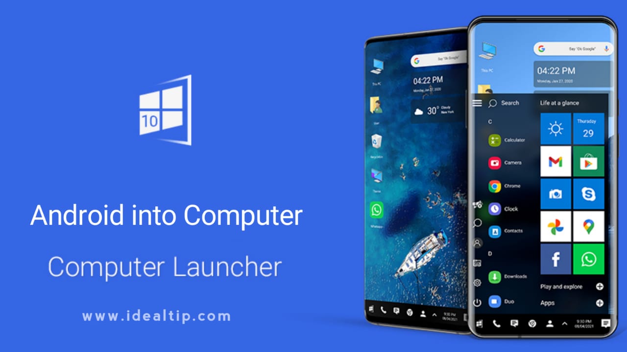 Turn your Android phone a computer with the help of a computer launcher app
