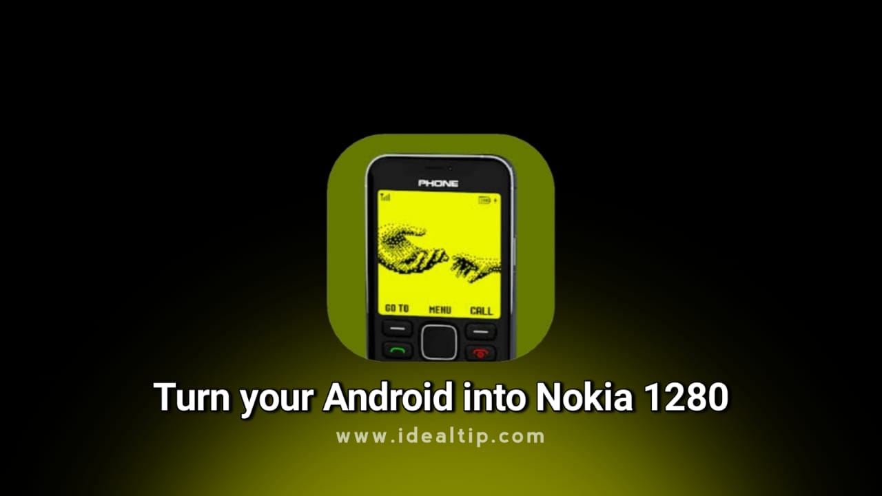 Turn your Android phone into a Nokia with the help of the Nokia 1280 Launcher App